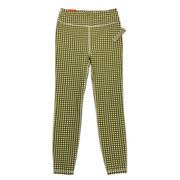 J. Crew Weekend 7/8 High-Rise Leggings Women S Olive Green Casual Stretchy Tight - Picture 1 of 15